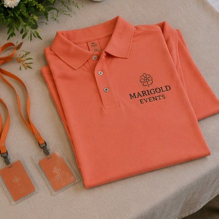 Custom polo shirts for small business